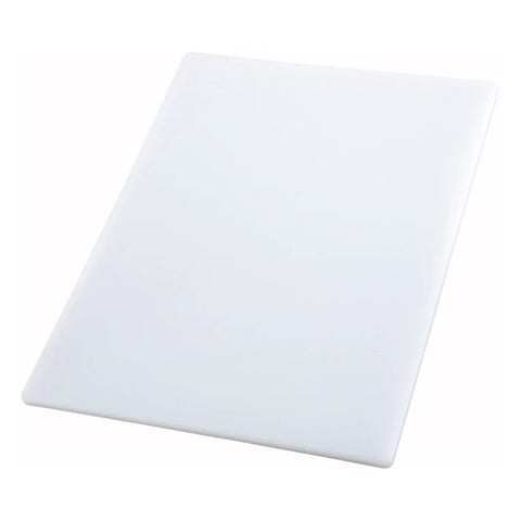 Winco CBWT-1520 Cutting Board, 15 x 20 x 1/2", White - CBWT-1520