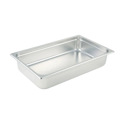 SPJM-106 - Anti-Jam Steam Pan, 24 Gauge Stainless Steel - Full, 6" - SPJM-106