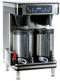 BUNN Canada 51200.6101 ICB TWIN SH, 120/240V BLK/SST - Infusion Twin Coffee Brewer