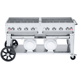 Crown Verity Canada CV-MCC-60 - Club Series Mobile Cart Grill with Tank Cart