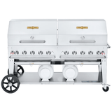 Crown Verity Canada CV-MCC-72RDP - Club Series Mobile Cart Grill with Tank Cart