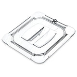 Carlisle Universal 1/3 Size Food Pan Solid Lid - Clear (10270U07)