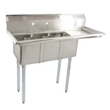 Omcan 3 Compartment Sink