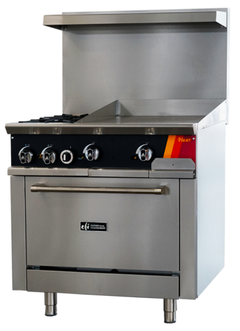 EFI Sales Ltd. Canada HRG36-24GM-2B-P - Gas Range