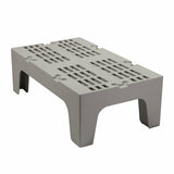Cambro DRS360480 — S-Series Dunnage Rack, slotted top, 1500 lb. load capacity, 21"D x 36"W x 12"H, polypropylene, one-piece