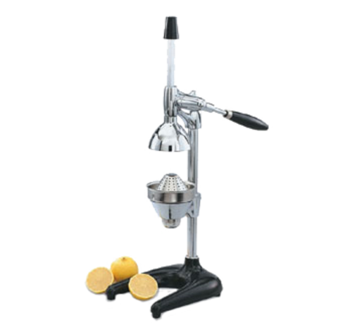 Vollrath 47704 — E-Z Juice Extractor, heavy duty with enamel-coated cast iron base, Rubber feet, requires 8" x 9" table top space