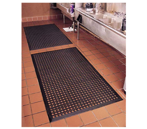 Omcan Canada 23584 — (23584) Multi-Purpose Anti-Fatigue Mat, 36" x 60" x 3/8", molded beveled edges on all sides, superior drainage
