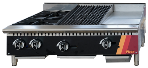 EFI Sales Ltd. Canada HCT36-12HP-CH-GMP - Combination Cooktop
