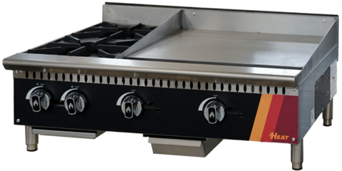 EFI Sales Ltd. Canada HCT36-12HP-24GM-N - Combination Cooktop