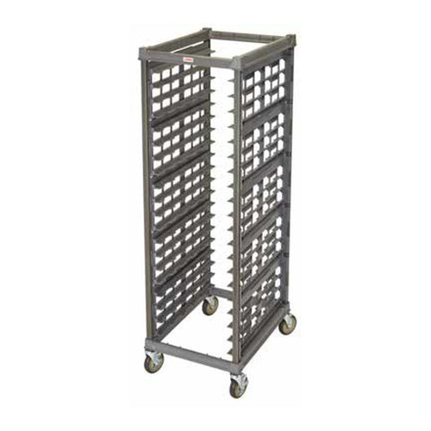 Cambro UPR1826F20580 — Ultimate Sheet Pan Rack, 25-1/2W x 32-1/6"L x 71-7/8"H, full size unit, 3" rail spacing, molded positioning ribs