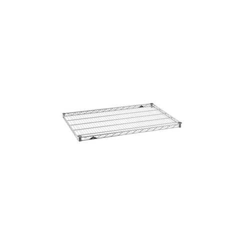 Metro 2436NC — Super Erecta® Shelf, wire, 36"W x 24"D, chrome plated finish, plastic split sleeves are included in each carton, NSF