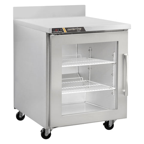 Traulsen Canada CLUC-27R-GD-WTR - Dealer's Choice CLUC Series Compact Undercounter Refrigerator with Work Top