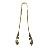 Mercer Culinary M37066 — Talon Ice Tong, 7 7/8", Antique Brass