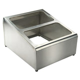 Winco SCPH-33 — Stainless Steel Condiment Serving Container