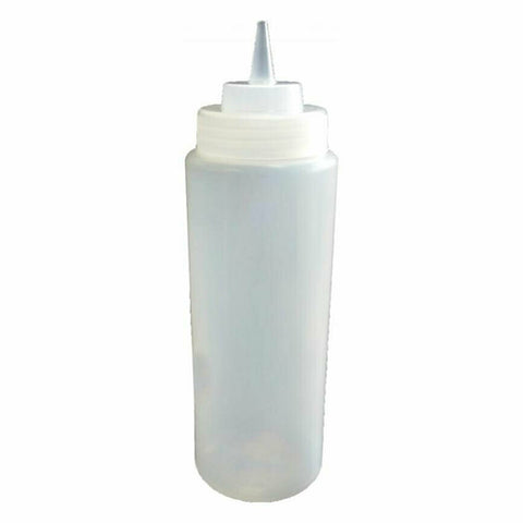 Omcan Canada 40470 — (40470) Squeeze Bottle, wide mouth, 16 oz., vinegar, dishwasher safe (4 per set)