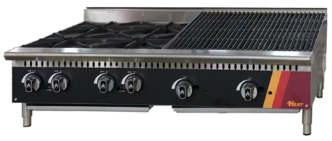 EFI Sales Ltd. Canada HCT48-24HP-24CH-P - Combination Cooktop