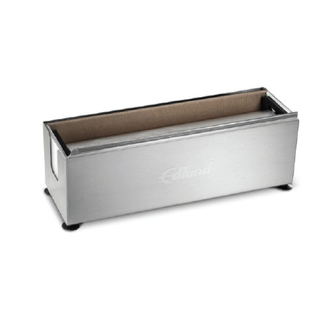Edlund OFLD-18 — Foil Dispenser, 18", accommodates 1000 ft. roll, no lid, metal cutter, with suction cup feet, stainless steel, NSF