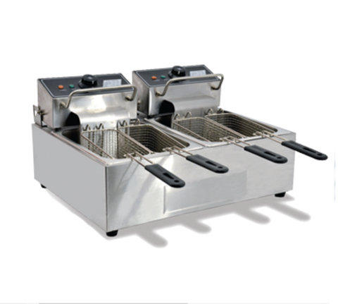 Omcan Canada 39372 - (CE-CN-0012-D) Double Countertop Fryer