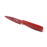 Mercer Culinary M33912B — 4" Non-Stick Paring Knife with Sheath, Red