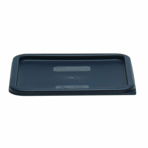Cambro SFC12453 — Cover, for 12, 18 & 22 qt. containers, polyethylene, blue, NSF, Made in USA