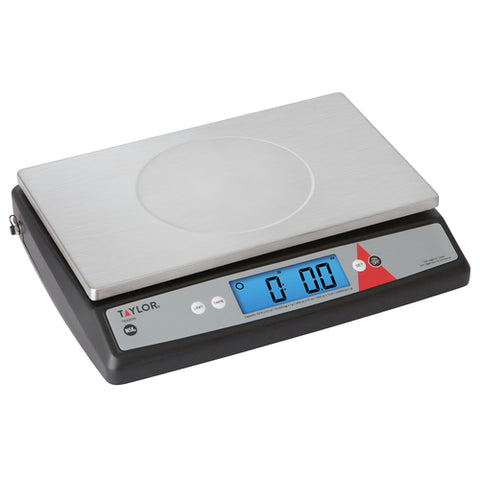 Taylor Precision Canada TE33OS — 33lb. Digital Portion Control Scale with Oversized Platform