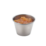 Browne Canada Foodservice 515059 — Sauce Cup, 2-1/2 oz., 2-2/5" dia., round, rolled edge, stainless steel, satin finish interior