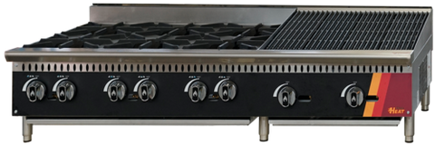 EFI Sales Ltd. Canada HCT60-36HP-24CH-N - Combination Cooktop