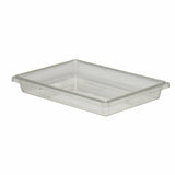 Cambro 18263CW135 — Camwear® Food Storage Container, 18" x 26" x 3-1/2", 5 gallon capacity, dishwasher safe, smooth surface, polycarbonate