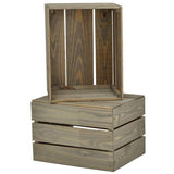 Omcan Canada 47153 — (47153) Heavy-Duty Utility Cart, 25.6”W x 46”D x 33”H, (2) shelves, with extended handle