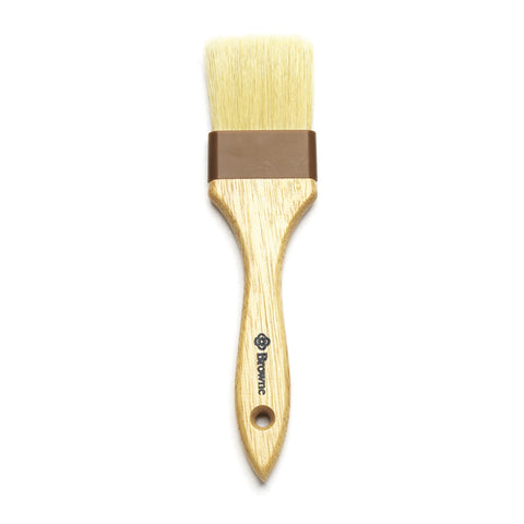 Browne Canada Foodservice 61200-2 — Pastry Brush, 2", flat, sealed, ABS plastic ferrules, 100% pure boar bristle, wood handle