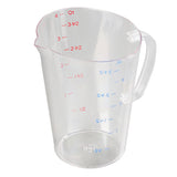 CFS Brands 4314507 — Carlisle - Measuring Cup, 128 oz. (1 gallon) capacity, oval, pour spout nestable, US/Metric measurements, C-handle