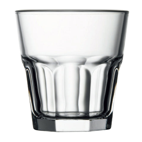 Browne Canada Foodservice PG52862 - Pasabahce Casablanca Rocks Glass, 7 oz. (210ml), 3-1/4"H, (3"T; 2"B), fully temp