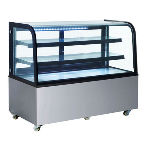 Omcan Canada 47104 - (DS-CN-0470) Non-Refrigerated (Dry) Bakery Display Case