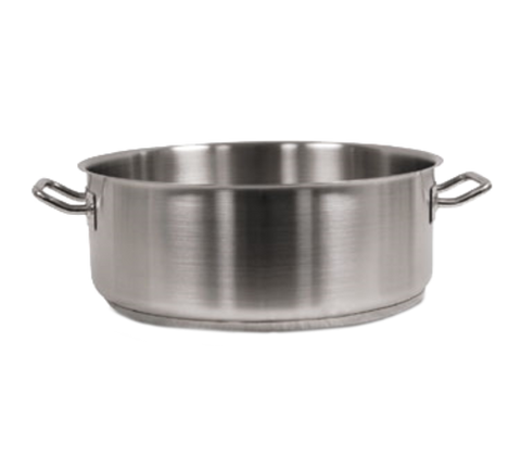 Vollrath 3819 — Optio™ Braziers, 19 quart, 21.19"W x 16.69"D x 6.19"H, 16.69 in diameter, induction ready, Stainless Steel, NSF