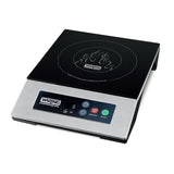 Waring Canada WIH200 — Induction Range, countertop, single hob, 11-1/2" x 11-3/4" tempered glass cooking top, touch controls, (10) temperature settings up to 450°F (232°C),