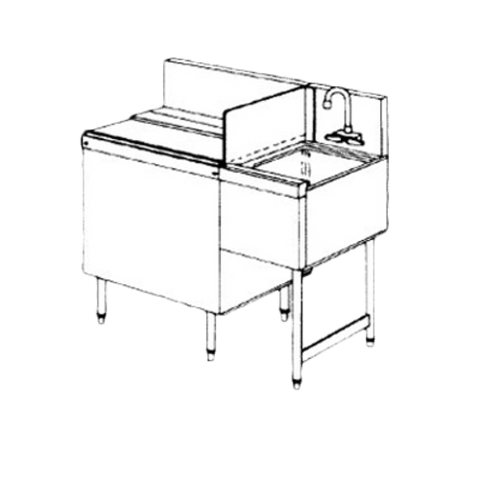Perlick Corporation 7054R - End Splash