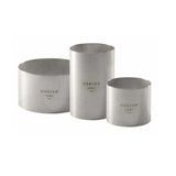 Mercer Culinary M35511 — 3" x 1.75" Stainless Steel Ring Mold