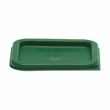 Cambro SFC2452 — Food Pan Seal Cover, for 2 & 4 qt. containers, polyethylene, Kelly green, NSF, Made in USA