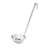 Browne Canada Foodservice 575706 — Optima Ladle, 6 ounce, 13"L, one-piece, grooved handle, 1.0 mm thickness, stainless steel, mirror finish