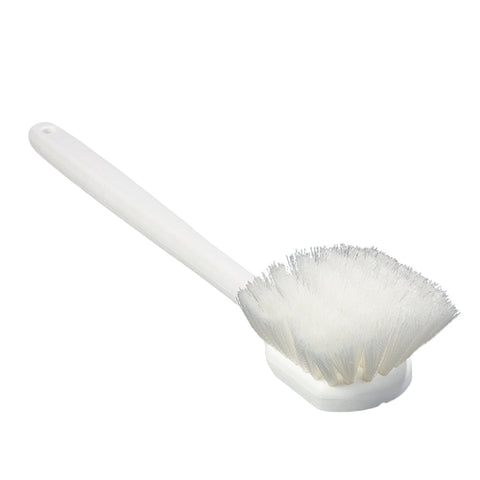 CFS Brands 36620L00 — Carlisle - Flo-Pac® Utility Scrub Brush, 20"L, pistol grip handle, break-resistant, soak-proof, 2" nylon bristles, white