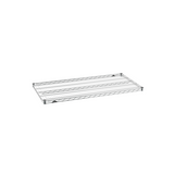 Metro 2448NC — Super Erecta® Shelf, wire, 48"W x 24"D, chrome plated finish, plastic split sleeves are included in each carton, NSF