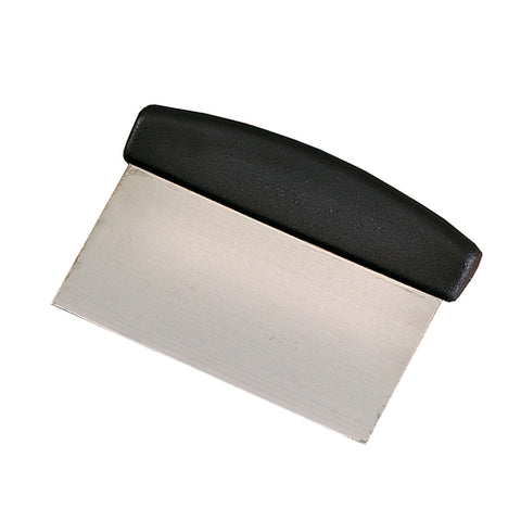 Browne Canada Foodservice 574268 — Dough Scraper, 4" x 6", stainless steel blade, polypropylene handle