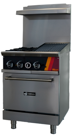 EFI Sales Ltd. Canada HRG24-12CH-2B-P - Gas Range