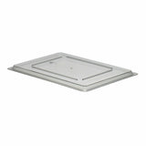 Cambro 1826CCW135 — Camwear® Cover, food storage, flat, 18" x 26", polycarbonate, clear, NSF, Made in USA