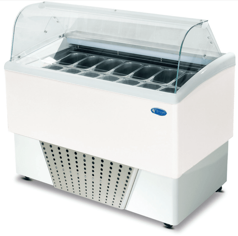 Stoelting CD-BR66-37-WP - Italproget Brio Gelato Display Cabinet